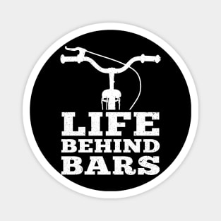 Funny Bicycle Life Behind Bars Biking Magnet